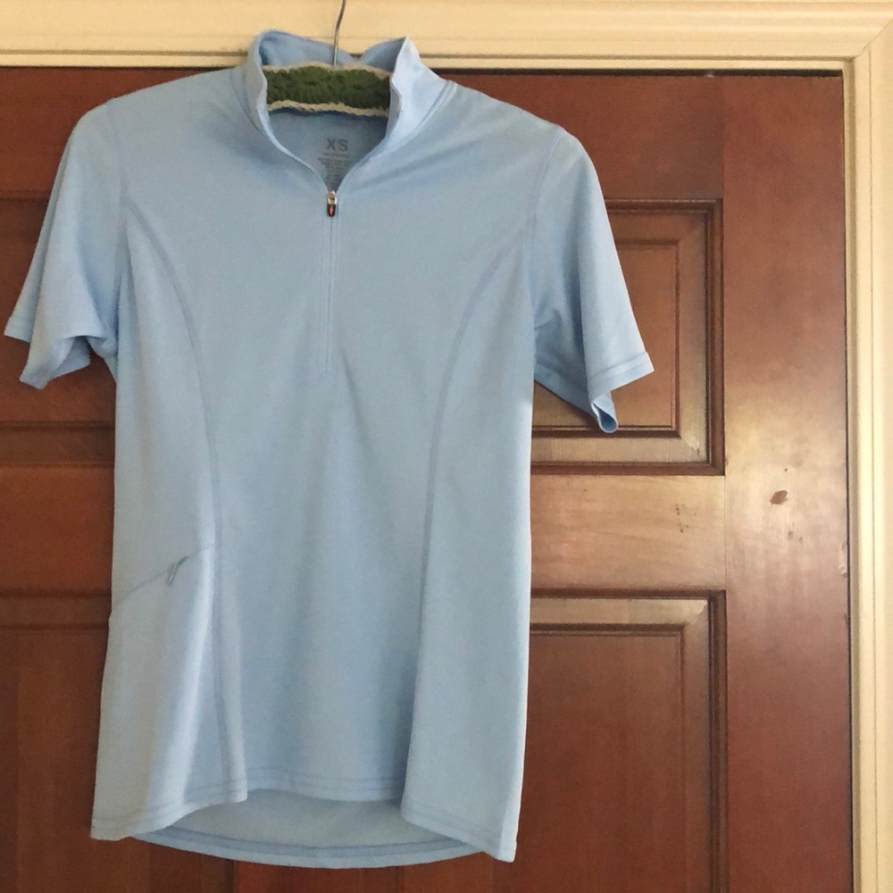 Kerrits short Sleeved polo shirt quarter zip XS